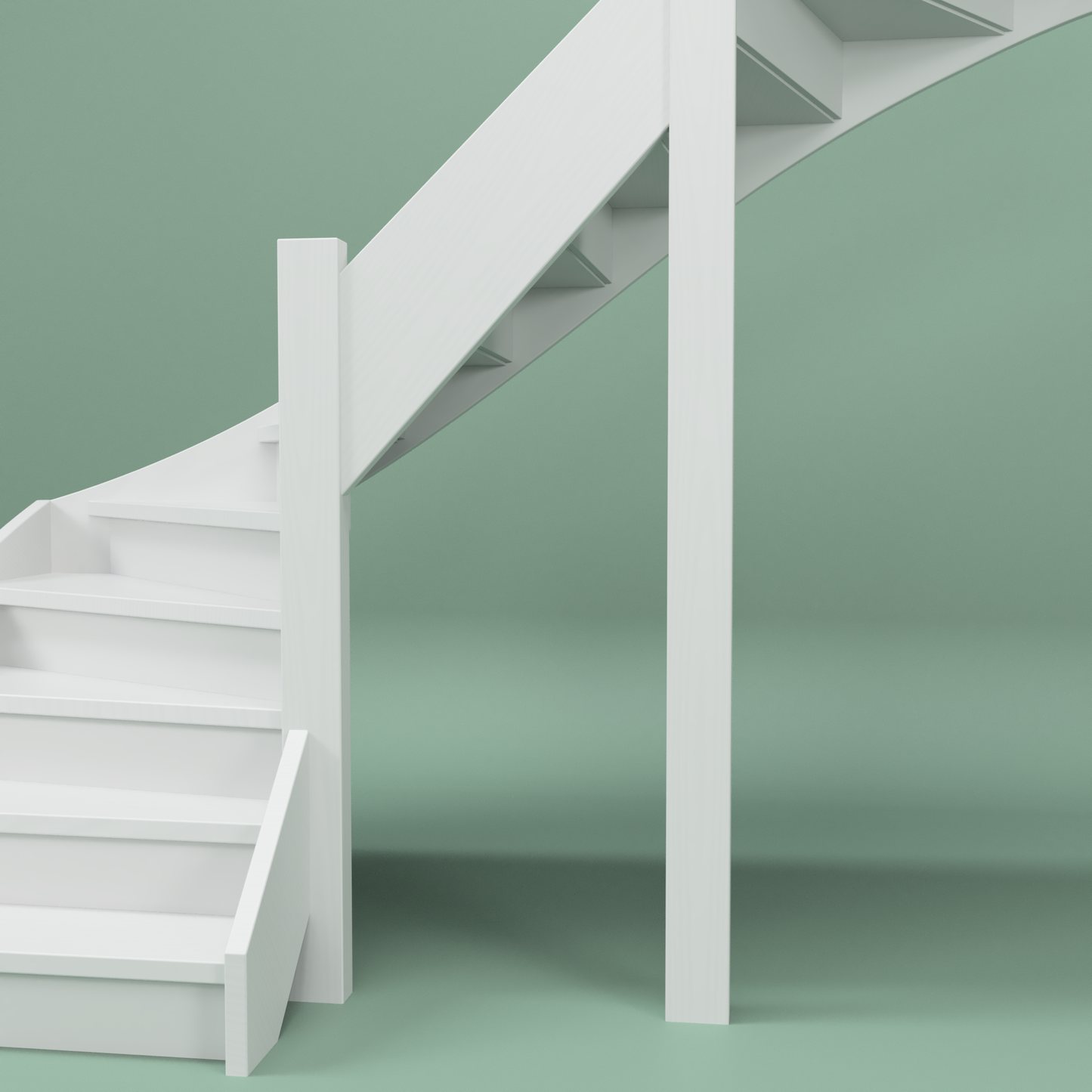 Trap dichtmaken: paneel
