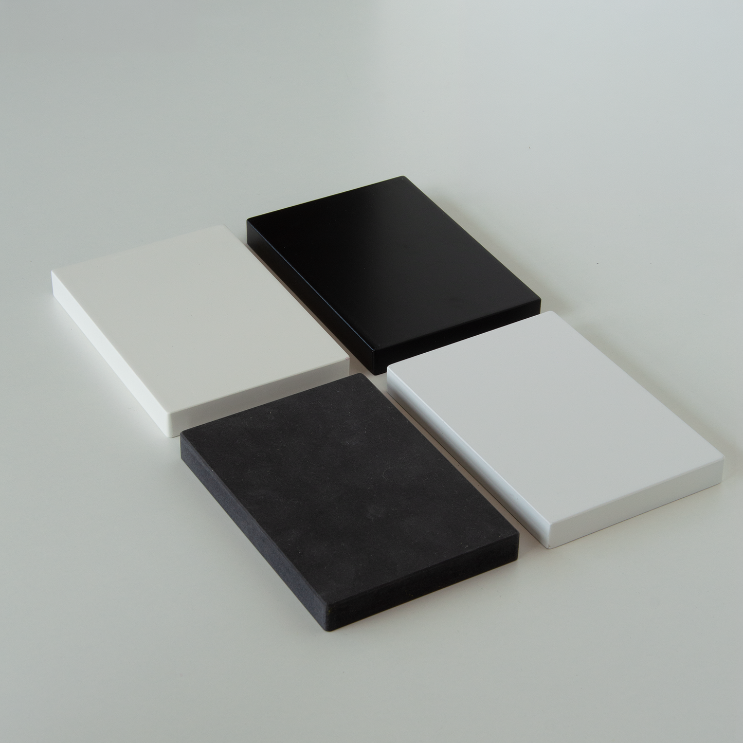 Set van 4 kleurstalen